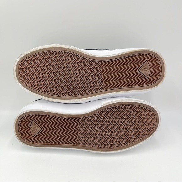 Emerica Pillar Black Suede Leather Mid Skate Shoes Sneakers Womens‎ 8 Mens 6.5 - Picture 7 of 10